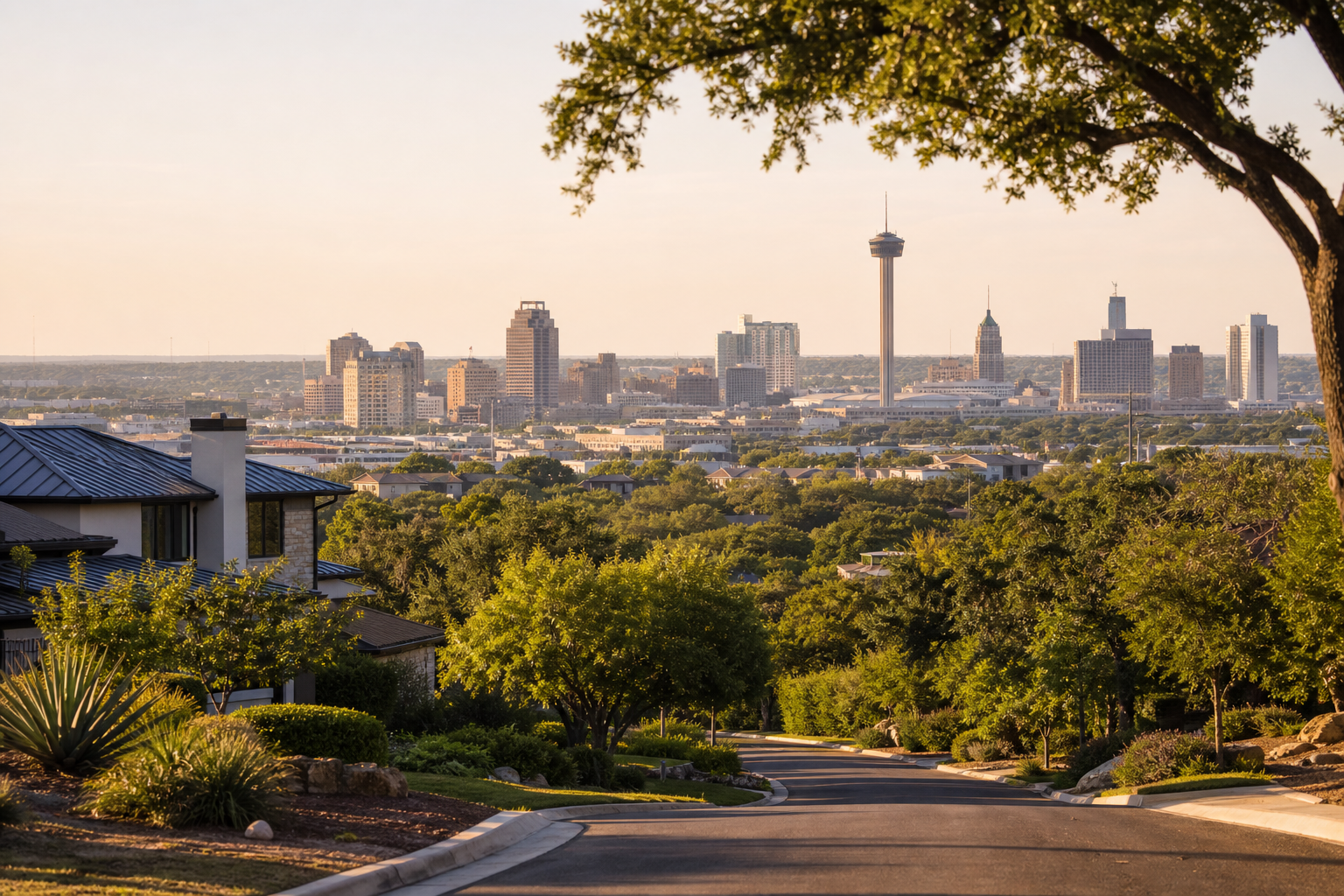 Area view of Phoenix, AZ